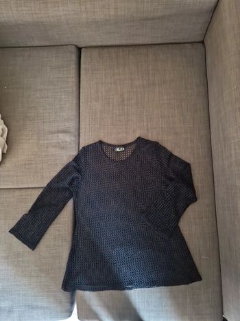 Haut crochet manches longues