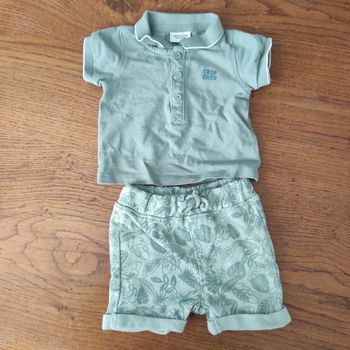 Ensemble polo short