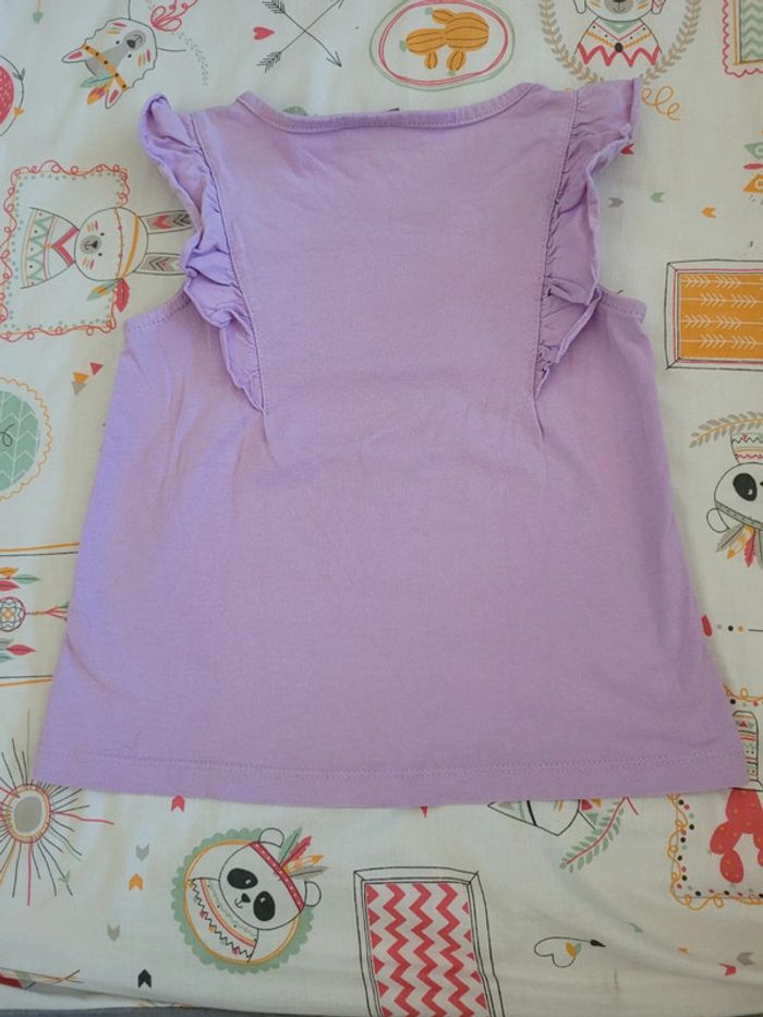 T-shirt sans manches 4 ans Disney Reine des Neiges 2 - photo numéro 3