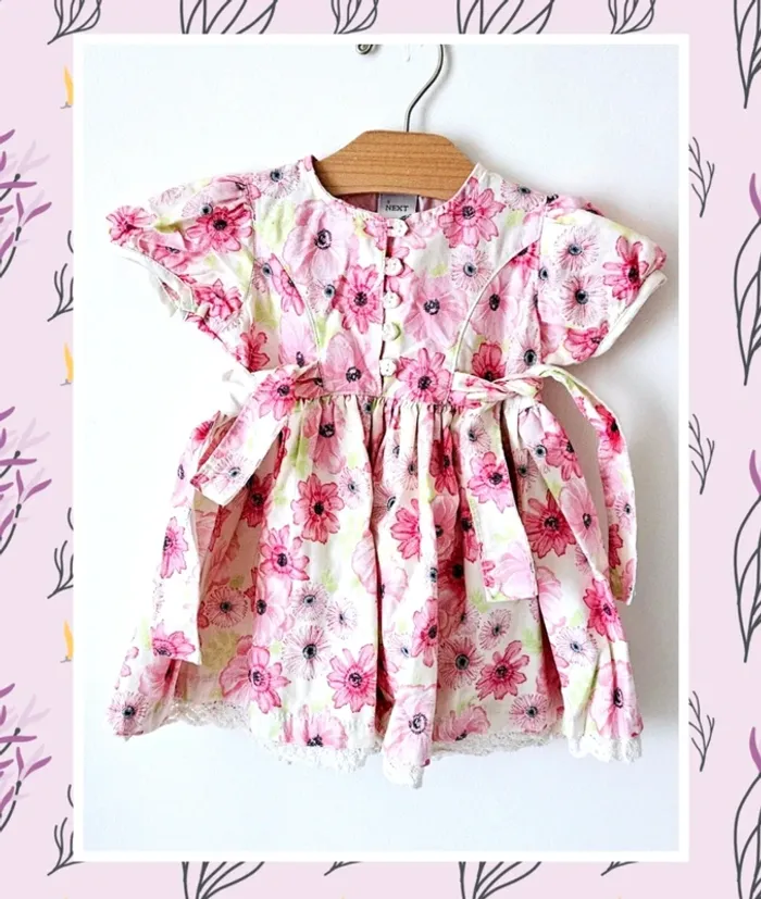 Robe Next 9 mois Fille