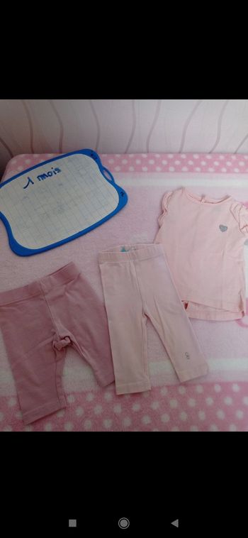 Lot vêtements été 1 mois