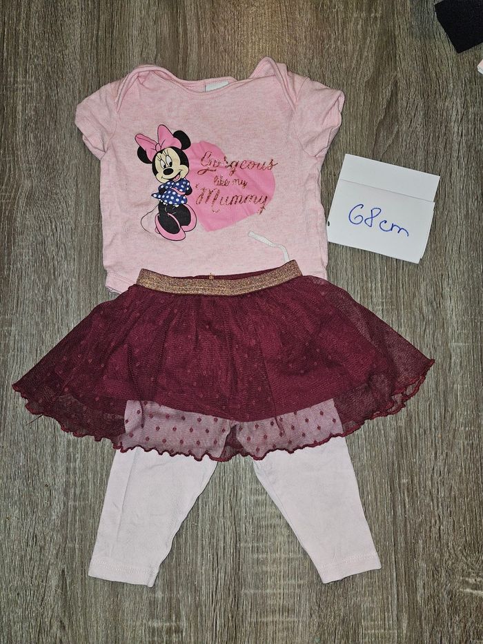 Ensemble bodie jupe (avec pantalon) - photo numéro 3