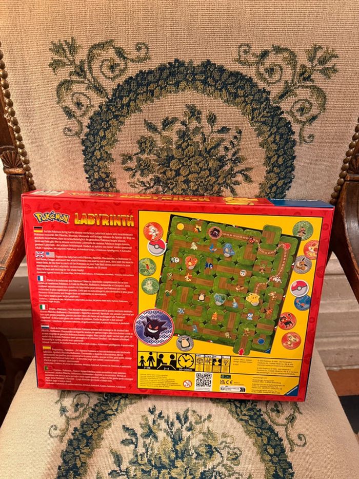 NEUF scellé jeu de société Labyrinthe Pokémon Pikachu Labyrinth Ravensburger - photo numéro 2
