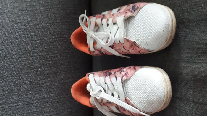 Chaussure à fleur rose orangé pointure 36 - photo numéro 6