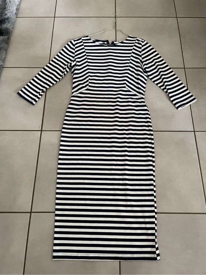 Robe rayée