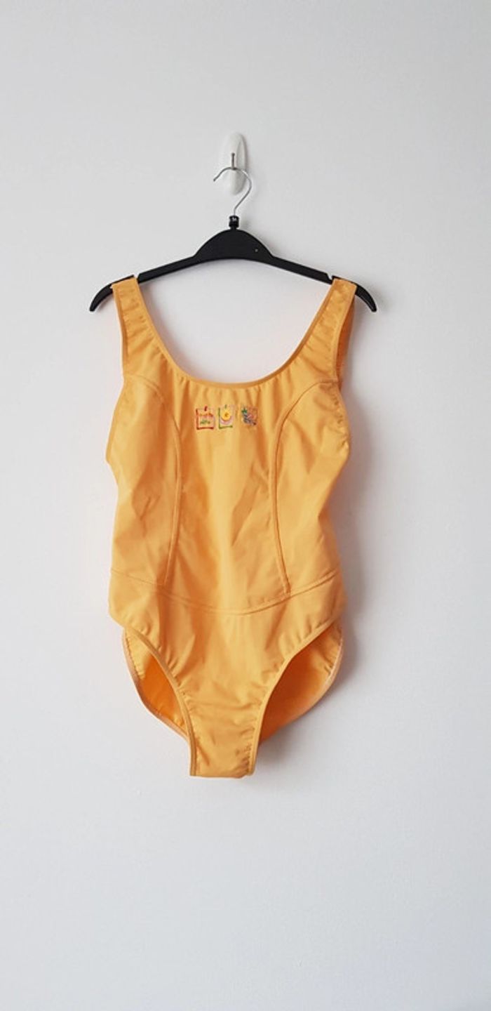 Maillot de bain vintage fille - T. 10 - 12 ans