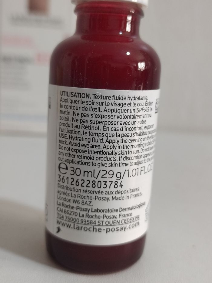Sérum concentré anti rides La Roche Posay Retinol B3 régénérant resurfacant - photo numéro 3