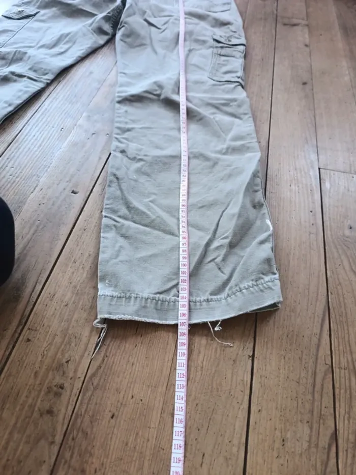 Pantalon jean Carhartt Workwear relaxed-fit cargo W34 - photo numéro 9