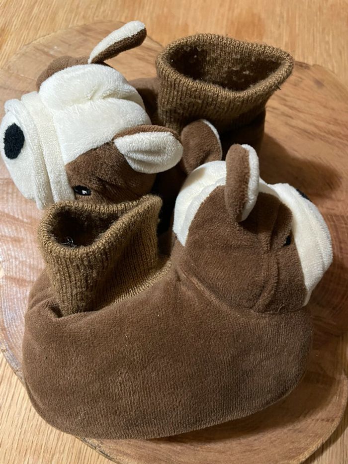 Chaussons bouledogue enfants - photo numéro 3