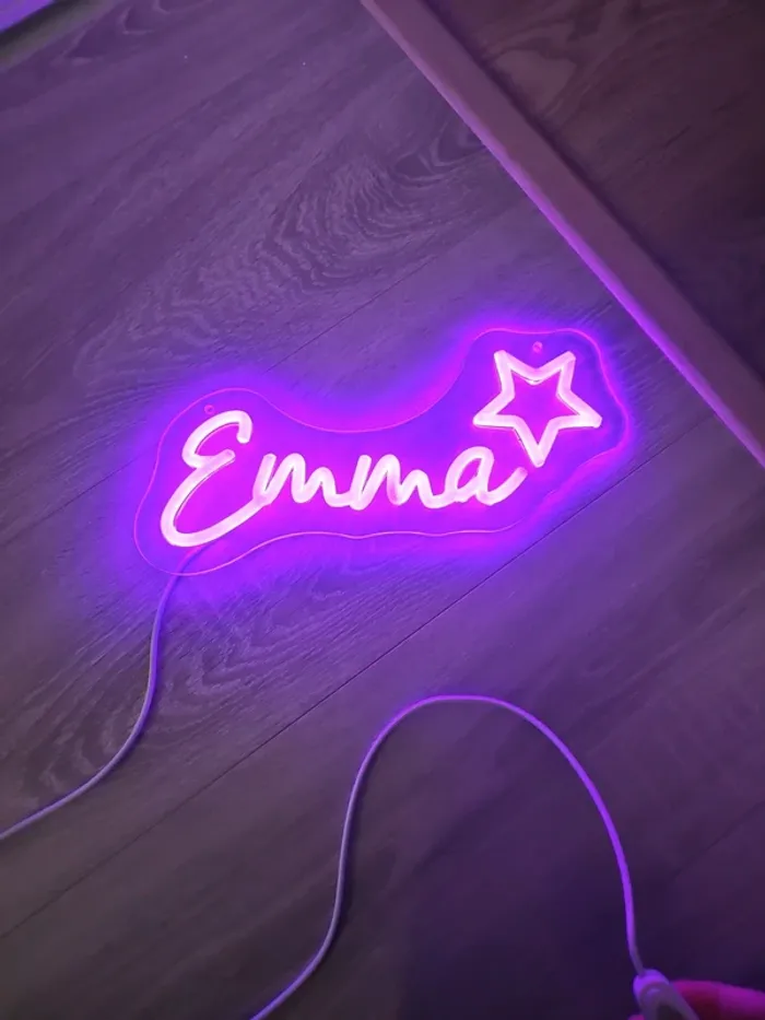Lampe Néon Emma - photo numéro 3