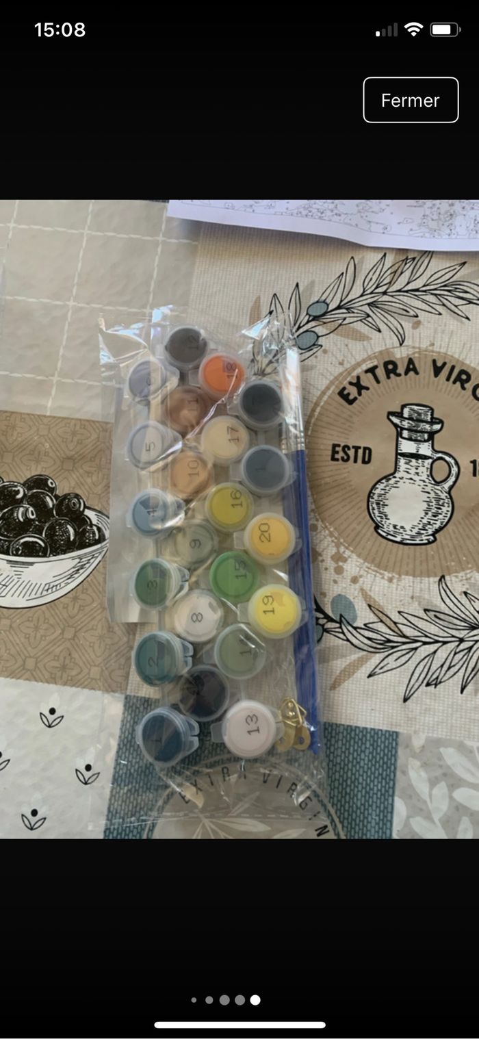 Kit complet de peinture par numéro - Neuf - photo numéro 6