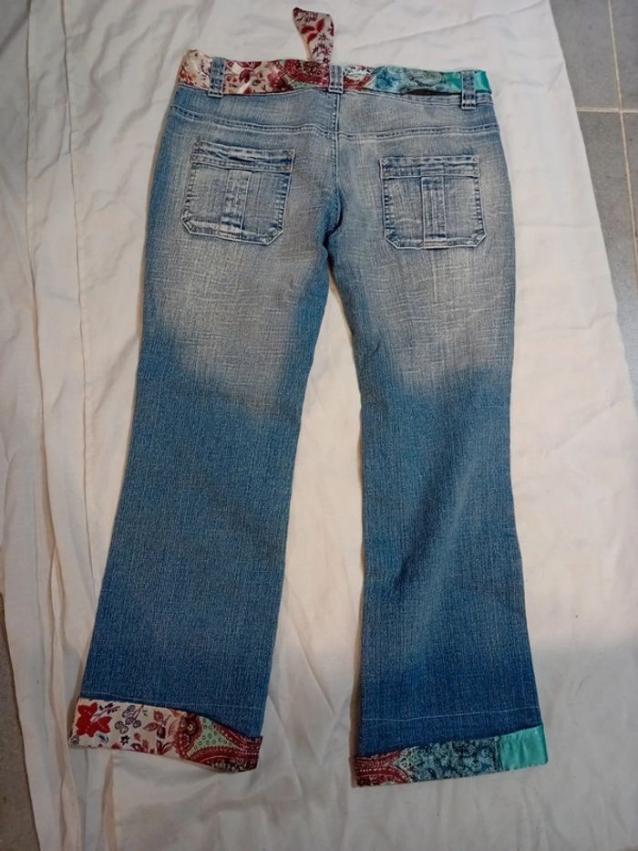 Jeans Pantacourt Beau Design l'innocence - photo numéro 10