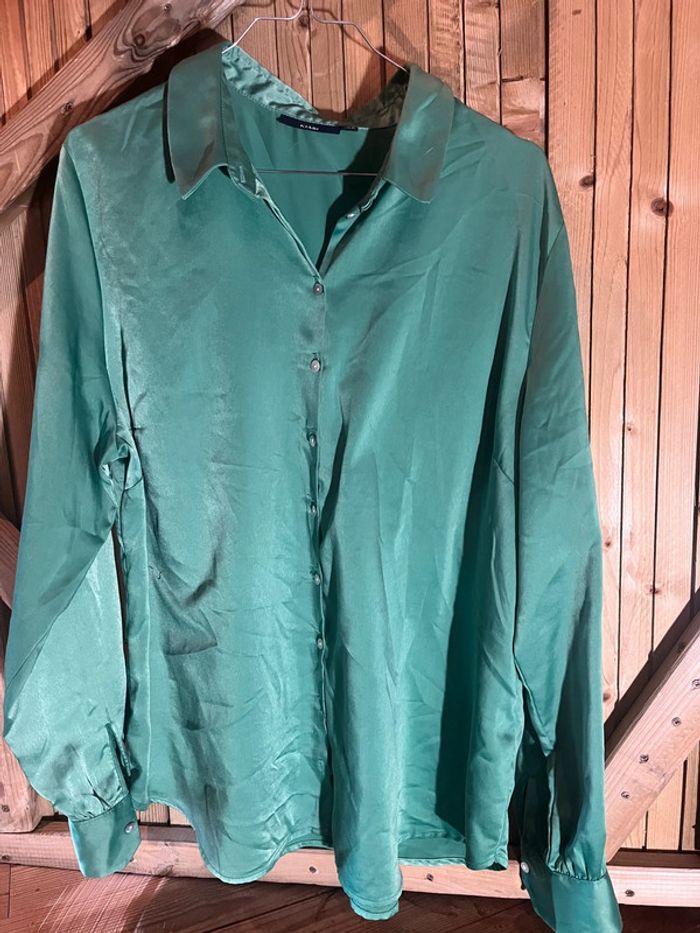 Chemise imitation soie