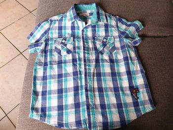 Chemise manches courtes été garçon