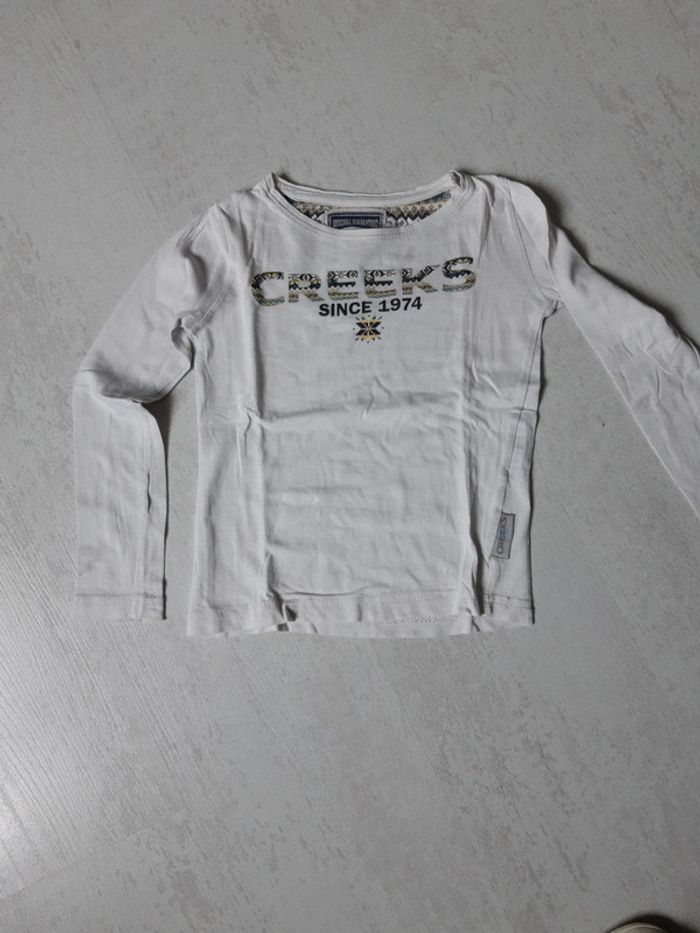 Tee shirt creeks 5 ans
