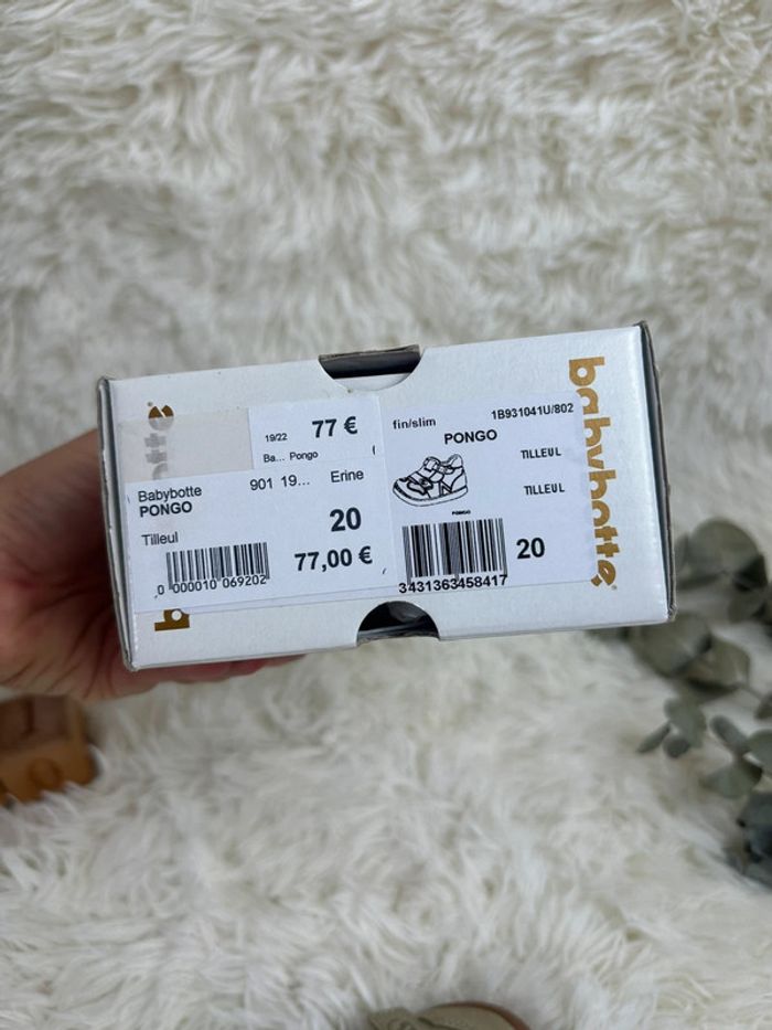 Paire de chaussures Babybotte taille 20 - photo numéro 8