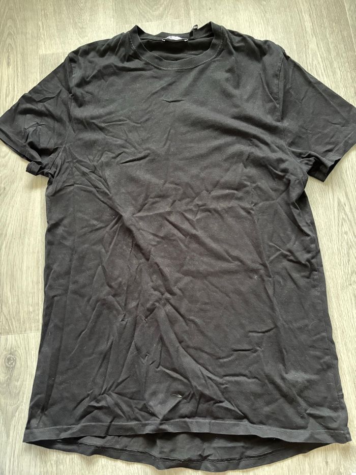 T-shirt noir basique – Taille L - photo numéro 3