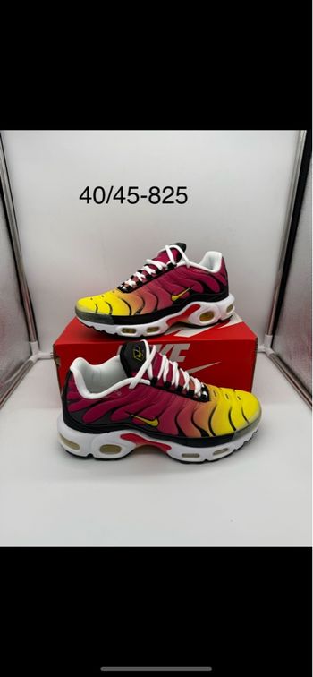 Nike tn rainbow jaune rouge 41