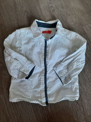 Chemise manches longues 9 mois tissaia