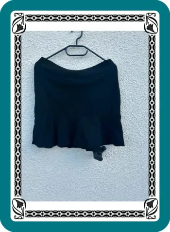 Jupe courte noire