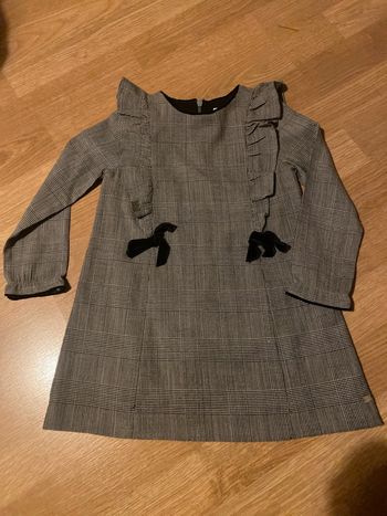 Robe prince de galles tartine et chocolat