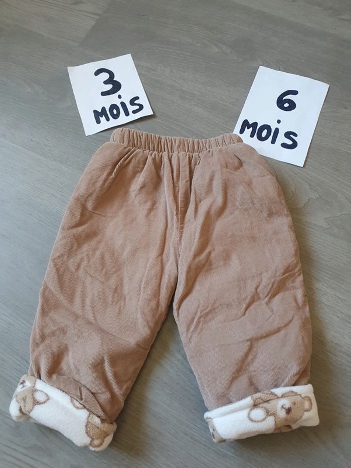 Pantalon chaud 3/6mois