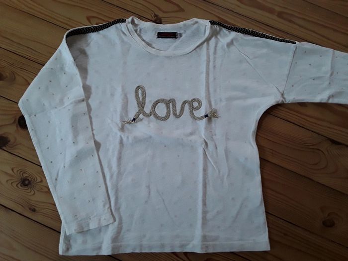 T-shirt long catimini 8 ans