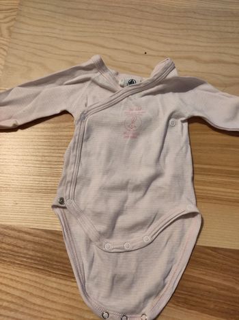 Body Petit Bateau 1 mois