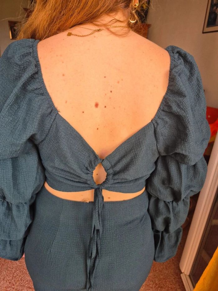 Ensemble uni bleu roi - photo numéro 2