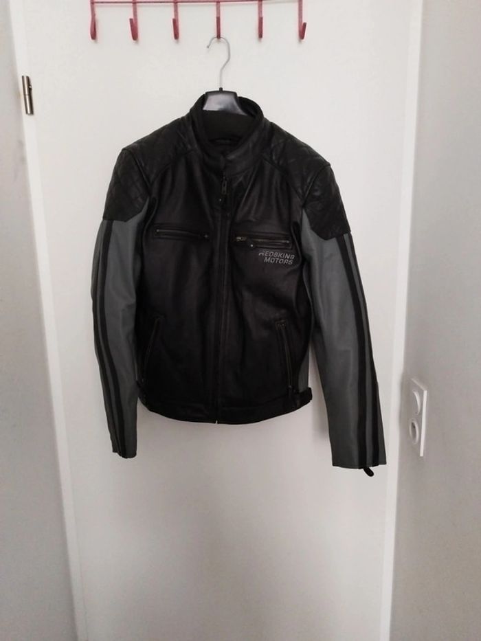 Blouson cuir Redskins Motors Taille M - photo numéro 4
