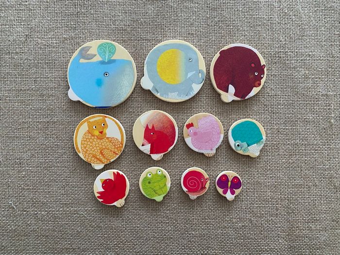 Puzzle en bois animaux 11 pièces Djeco - photo numéro 2