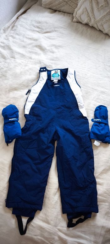 Combinaison ski bleu marine 3 ans wed'ze Decathlon