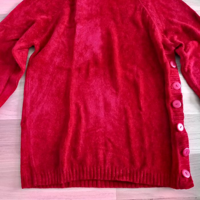 Pullf femme à col roulé rouge Debbie Morgan taille M - photo numéro 6