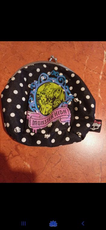 Porte monnaie Monster high
