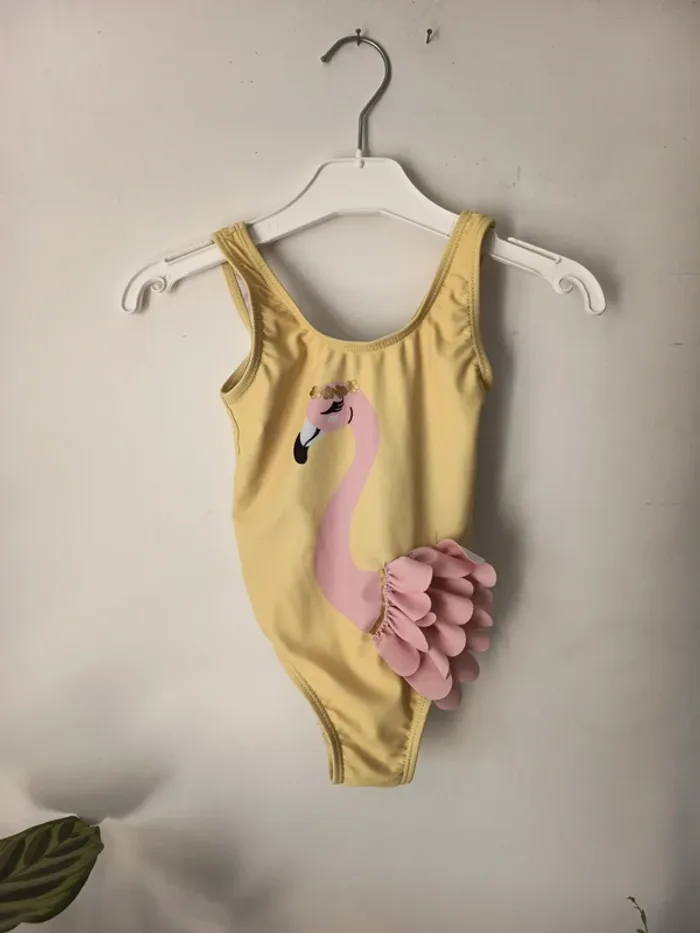 Maillot de bain flamand rose