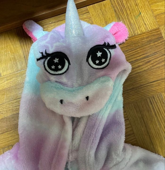 Combinaison pyjama licorne