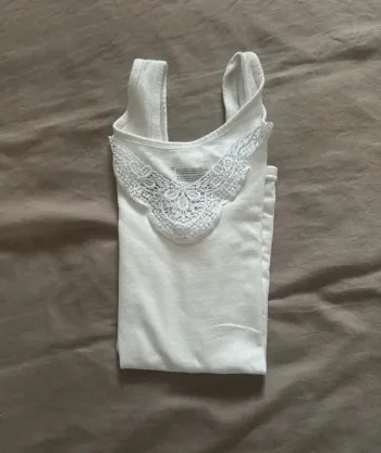 Débardeur femme blanc