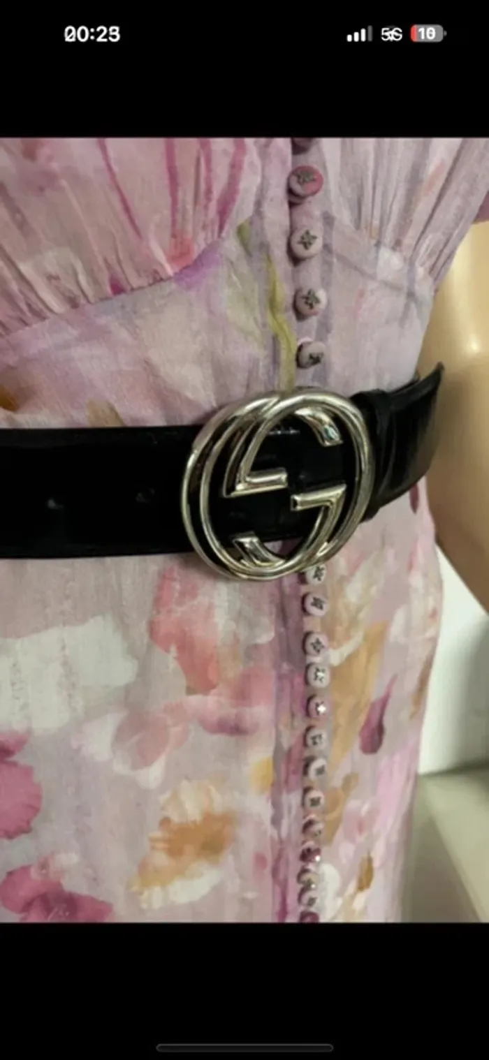 Ceinture Gucci GG Authentique - Taille 70-28 - Comme Neuve - photo numéro 7