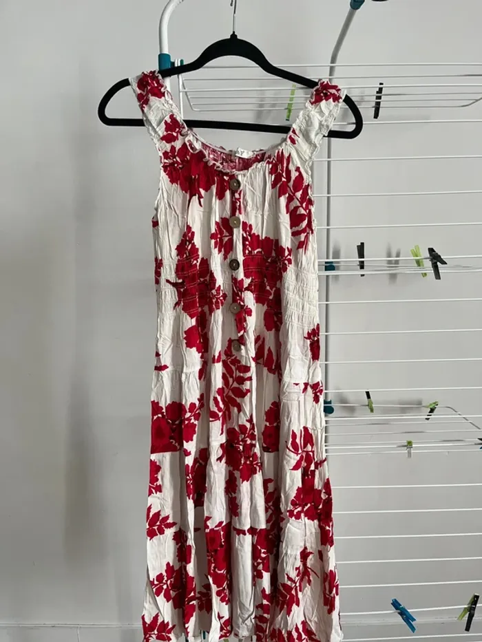 Robe motif fleurs