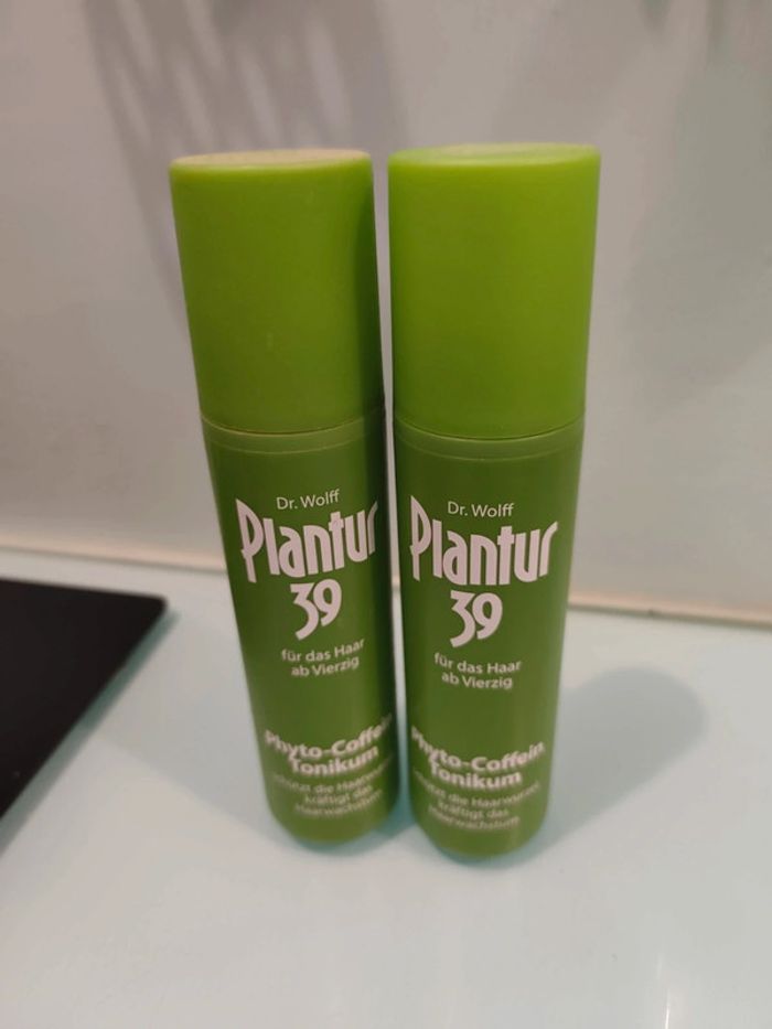 Lot de 2 lotions capillaires Plantur 39 Phyto-Caféine – Neuf