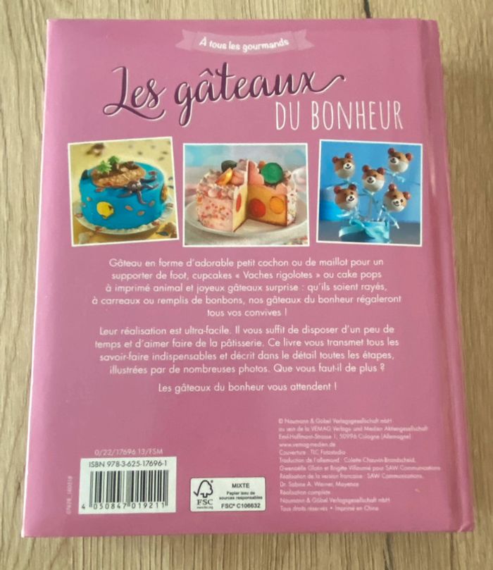Livre les gâteaux du bonheur - photo numéro 2