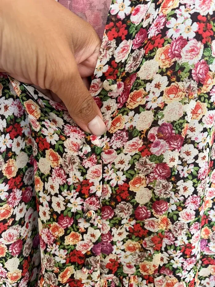 Robe Mango motif fleur - photo numéro 2