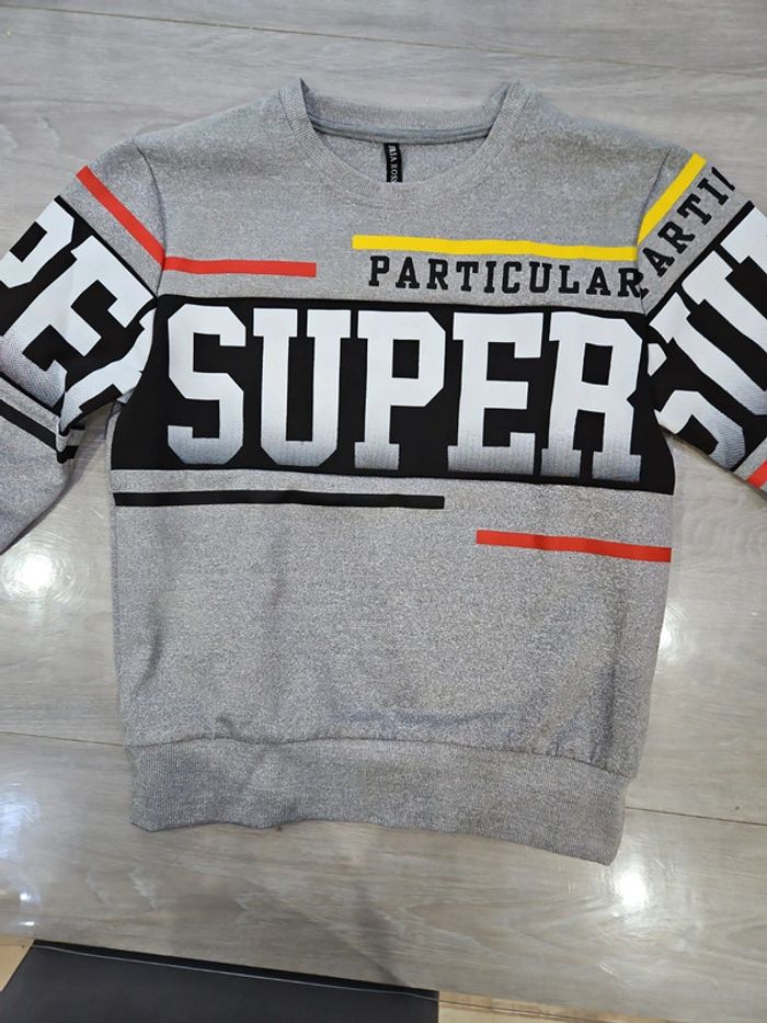 Sweat homme T S gris