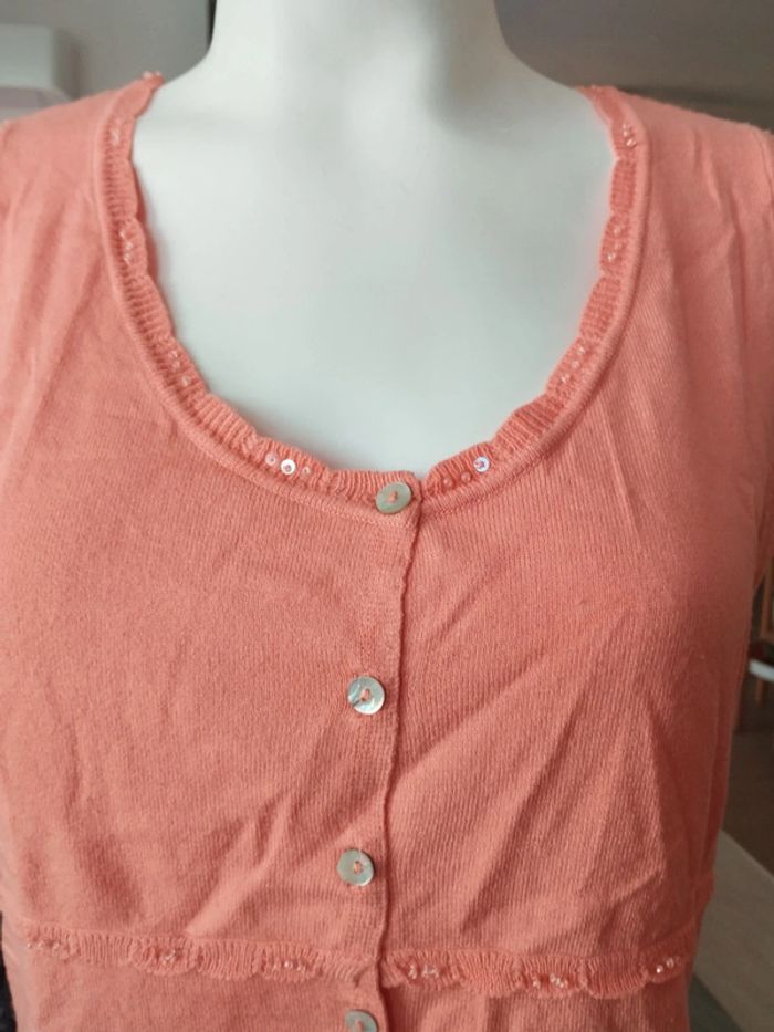 Débardeur pull sixth sense corail taille 42 - photo numéro 2