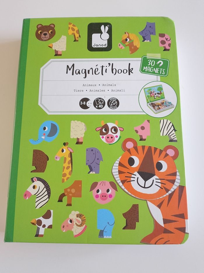 Magneti'book animaux janod complet