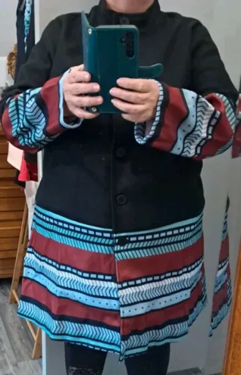 Joli manteau taille 48, porté une dizaine de fois