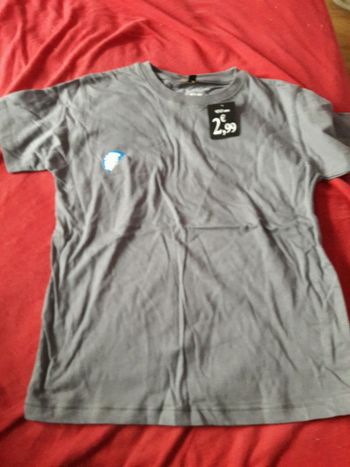 tshirt gris 9/10 ans