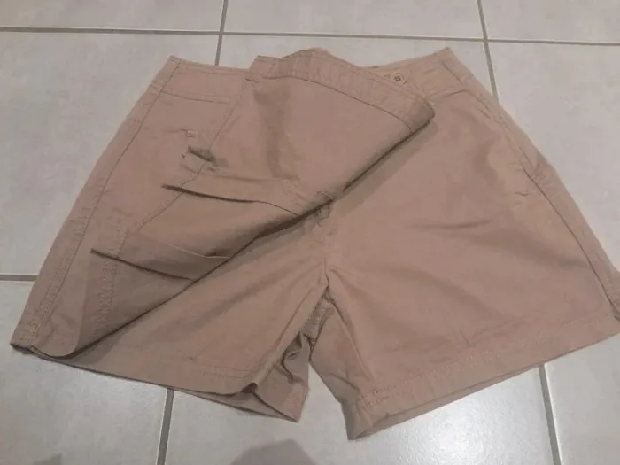 Jupe short Taille 38 marron tissaia - photo numéro 2