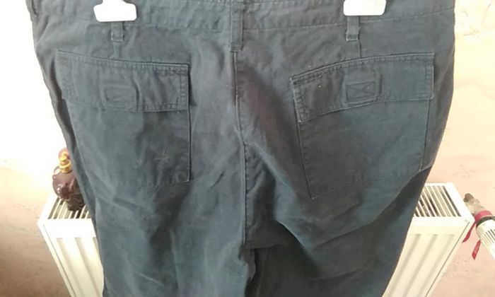 Pantacourt bleu foncé - photo numéro 4