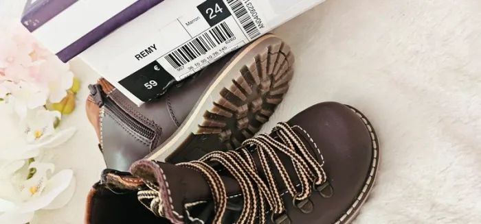 Bottes Bottines cuir Zip André T24 - photo numéro 4